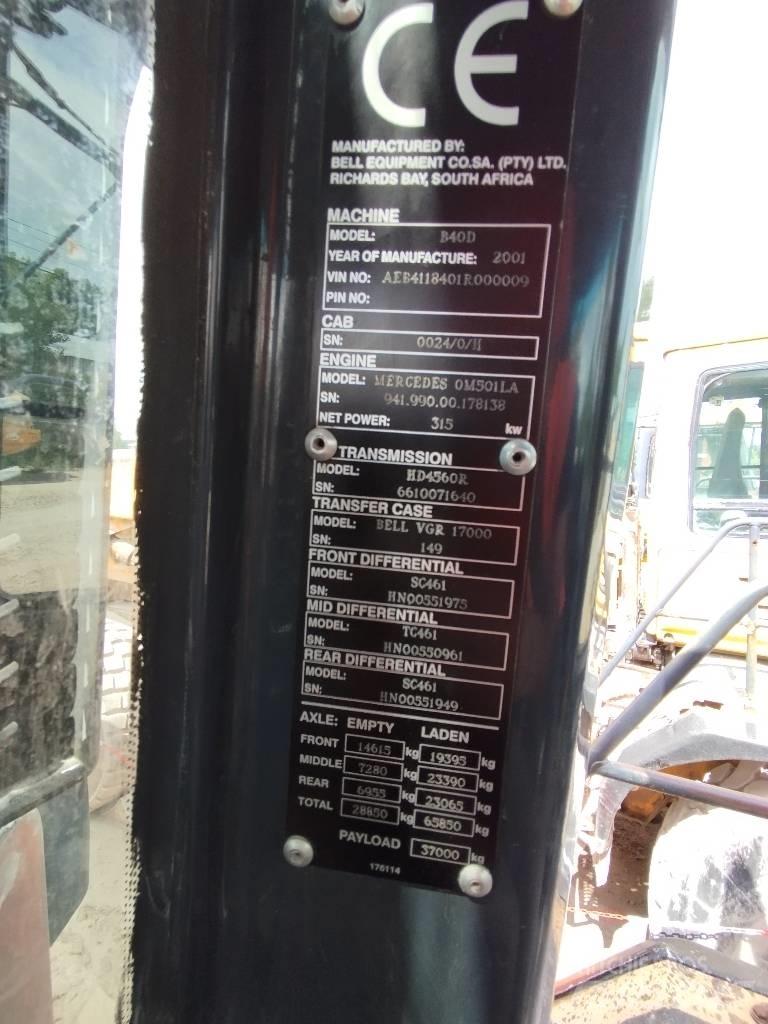 Bell B 40 D Zglobni demperi