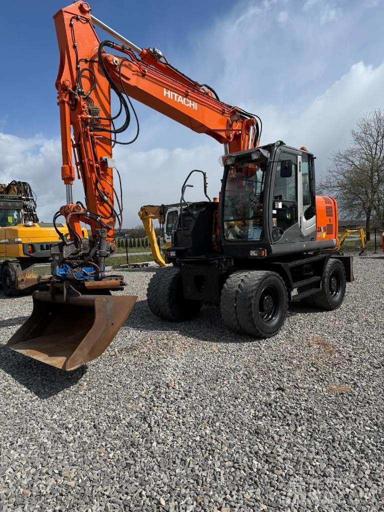 Hitachi ZX 145 W-3 Bageri na kotačima