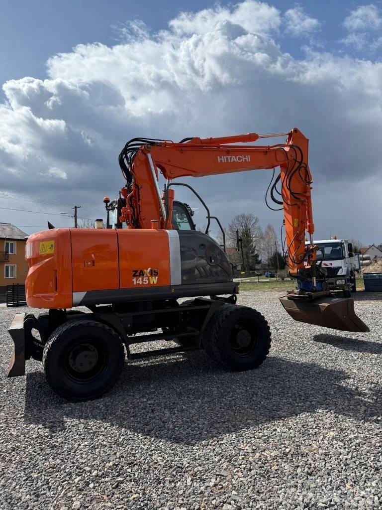 Hitachi ZX 145 W-3 Bageri na kotačima