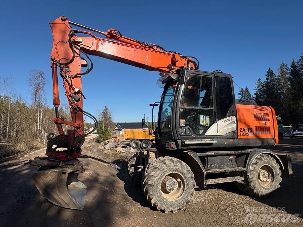 Hitachi ZX 140 W-5B Bageri na kotačima