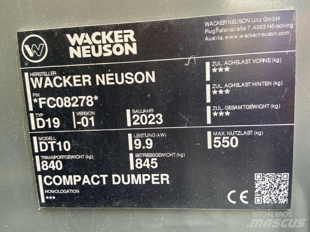 Wacker Neuson DT10 Demperi na gusjenice