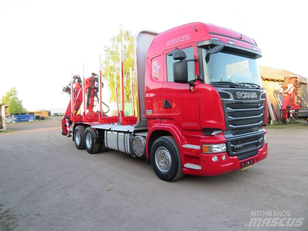 Scania R 500 Kamioni za drva