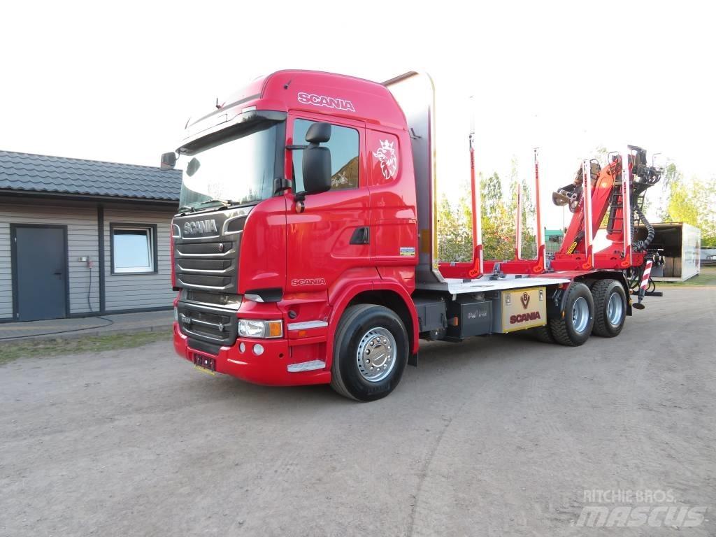 Scania R 500 Kamioni za drva