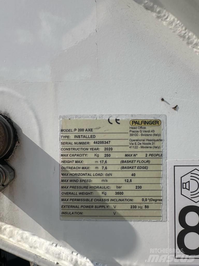 Palfinger P 200 AXE Auto košare