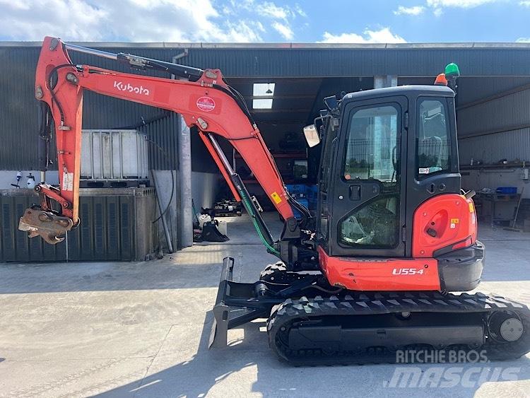 Kubota U55-4 Mini bageri <7t