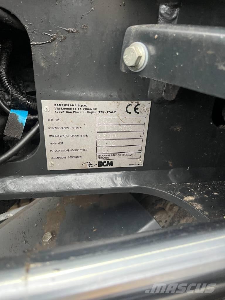 ECM 35 ZT Mini bageri <7t