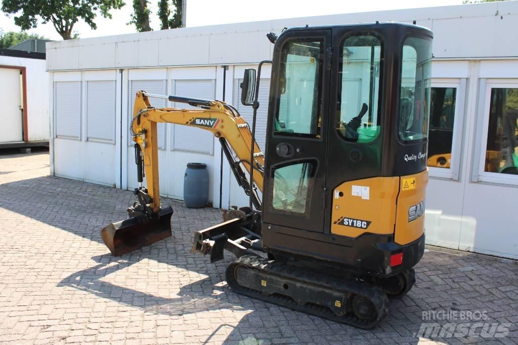 Sany SY 18 C Mini bageri <7t