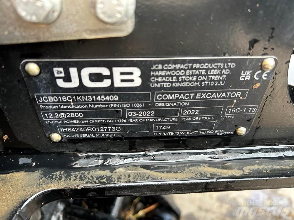 JCB 16C-1 Mini bageri <7t