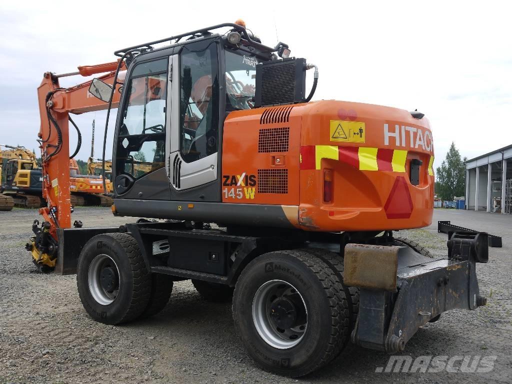 Hitachi ZX 145 W-3 Bageri na kotačima