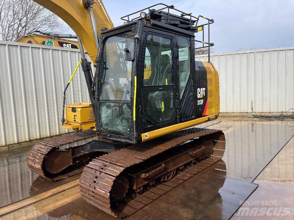 CAT 313 F Bageri gusjeničari