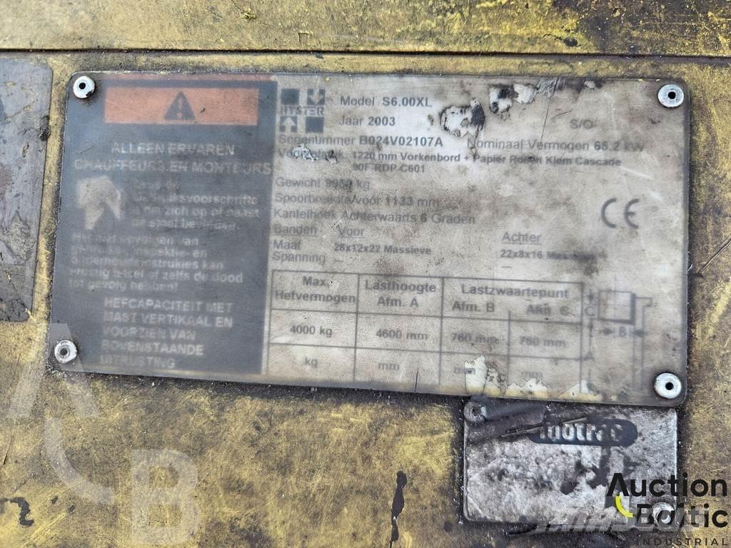 Hyster S6.00XL Viličari - ostalo