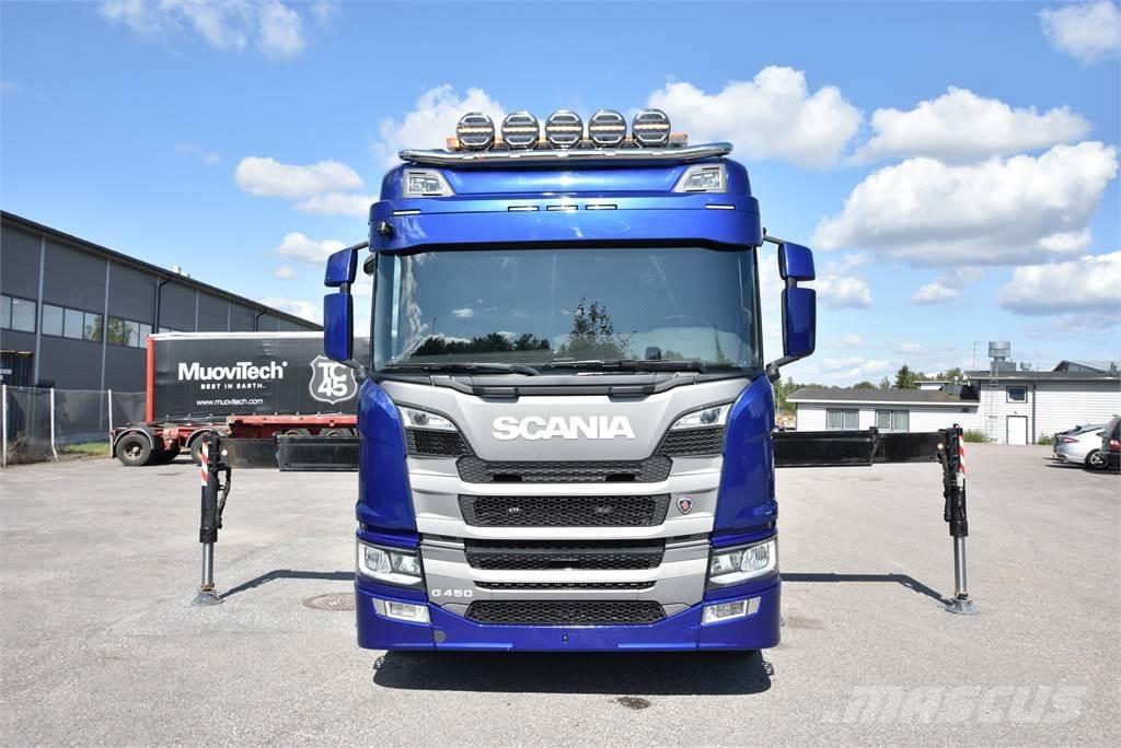 Scania G450 8X4 Kamioni sa kranom