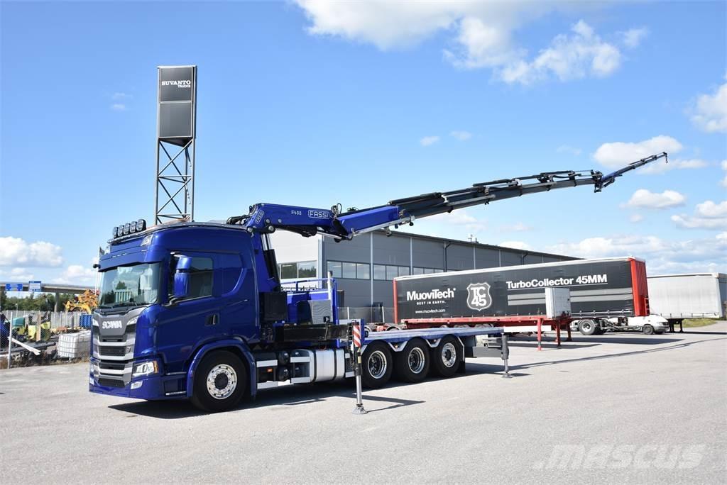 Scania G450 8X4 Kamioni sa kranom