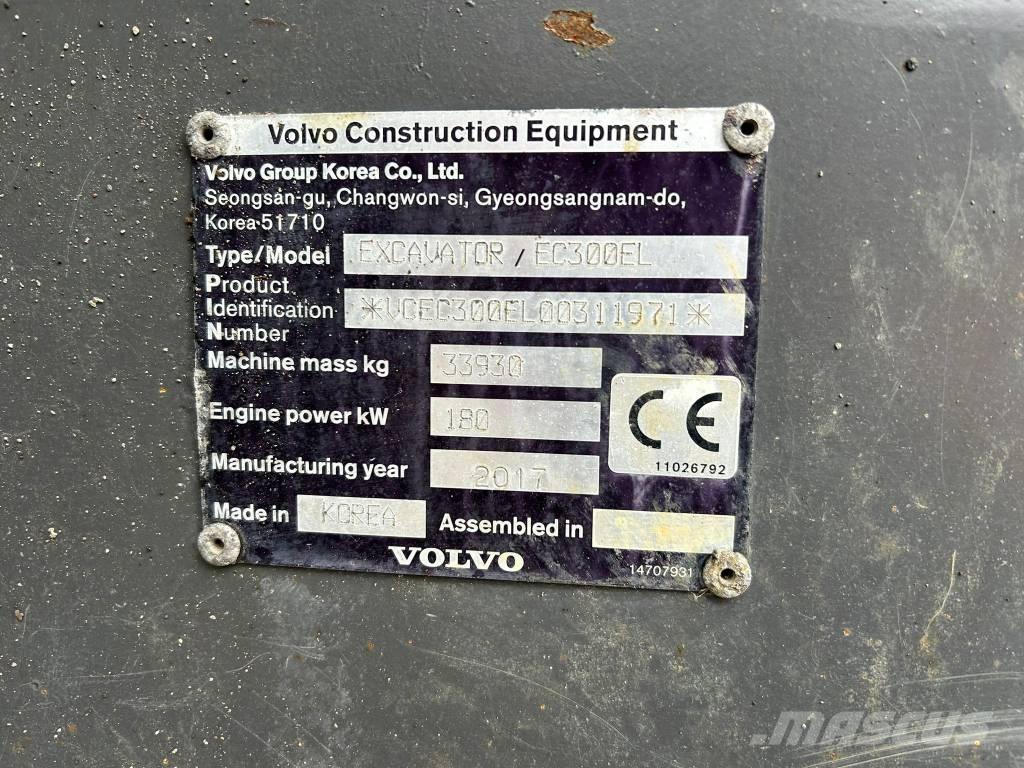 Volvo EC 300 EL Bageri gusjeničari