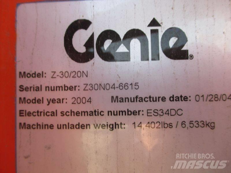 Genie Z 30/20 N Zglobne podizne platforme