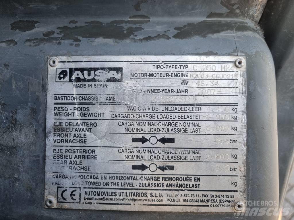 Ausa C 250 H Terenski viličar