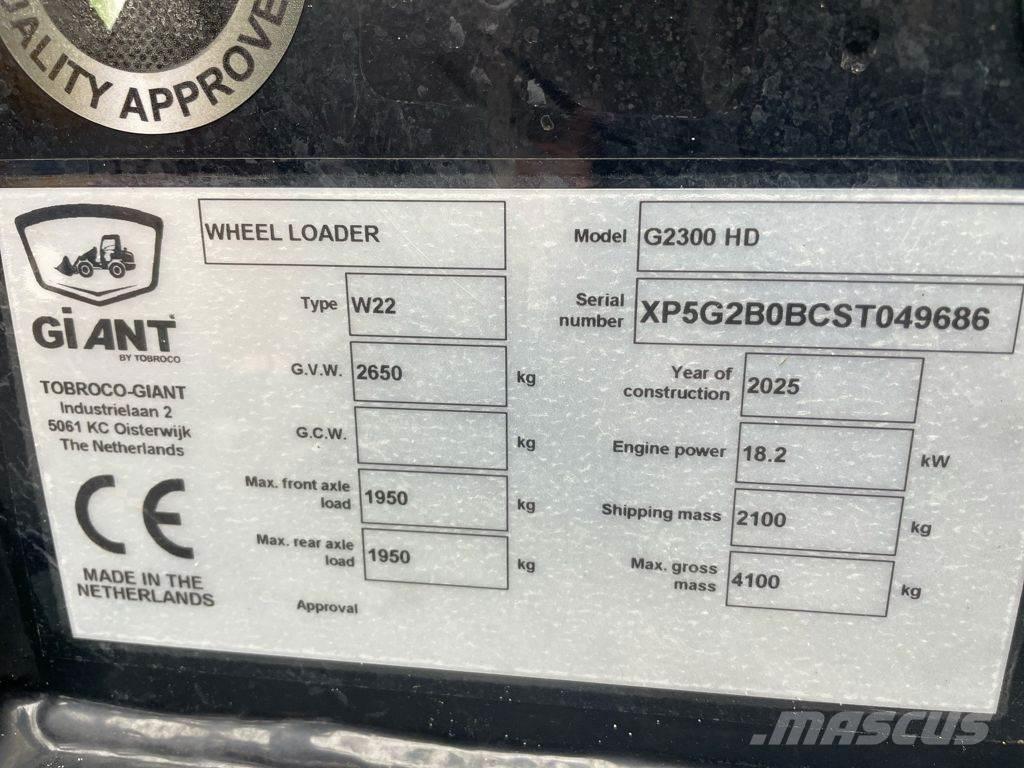 GiANT G2300 HD Utovarivači na kotačima