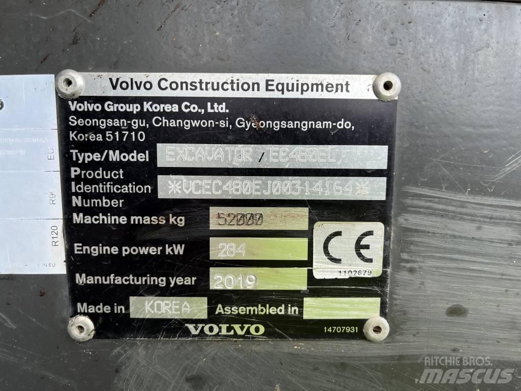 Volvo EC480EL Bageri gusjeničari