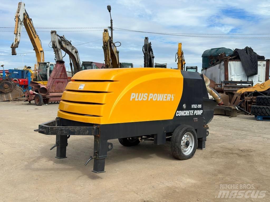 Plus Power VTGZ-20S Kamionske beton pumpe