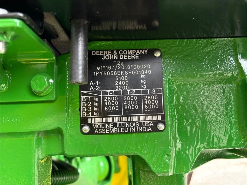 John Deere 5058E Traktori