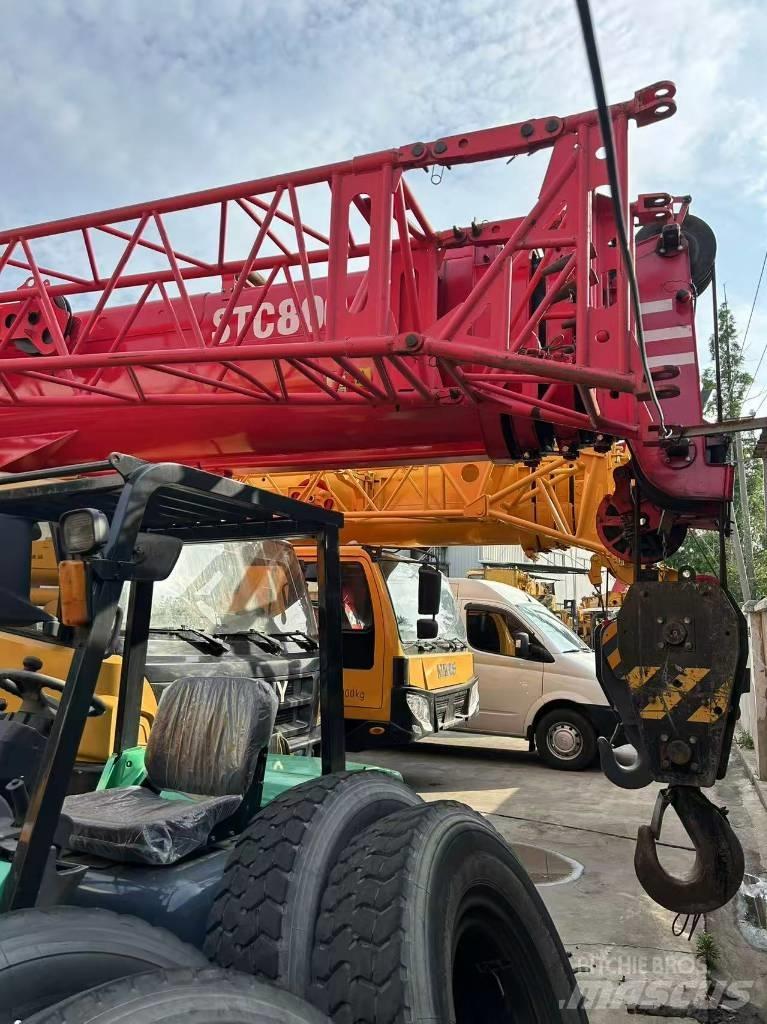 Sany STC 800 Rabljene dizalice za težak teren