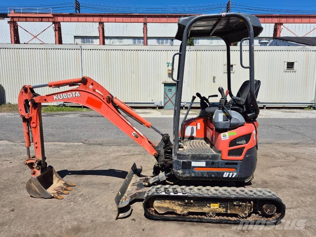 Kubota U 17 Mini bageri <7t