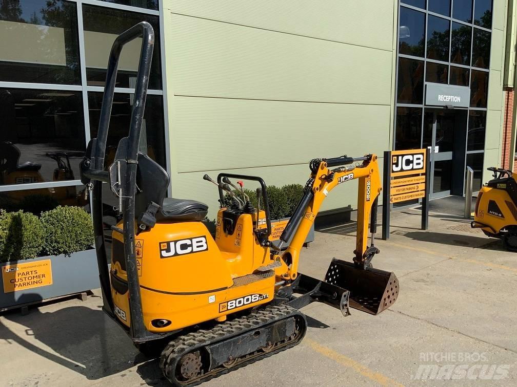 JCB 8008 Mini bageri <7t
