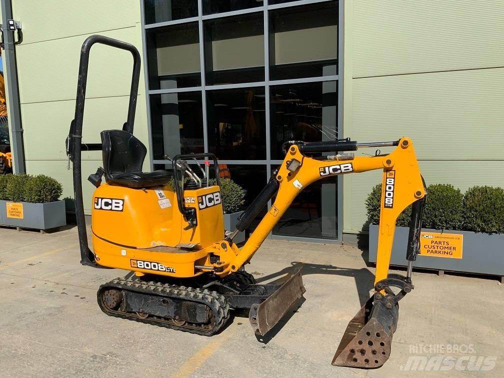 JCB 8008 Mini bageri <7t