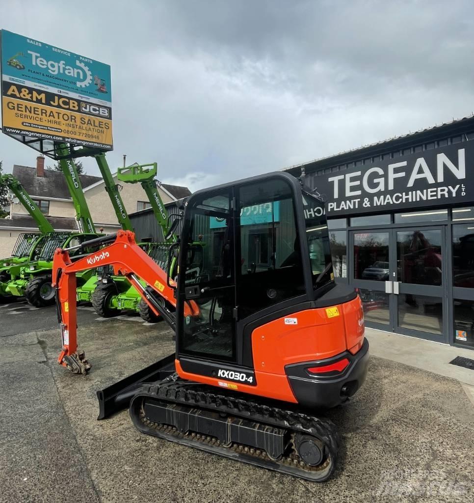 Kubota KX 030-4 Mini bageri <7t