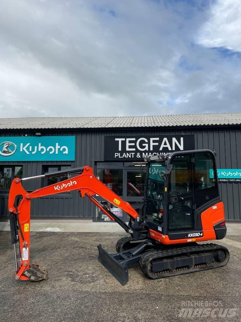 Kubota KX 030-4 Mini bageri <7t