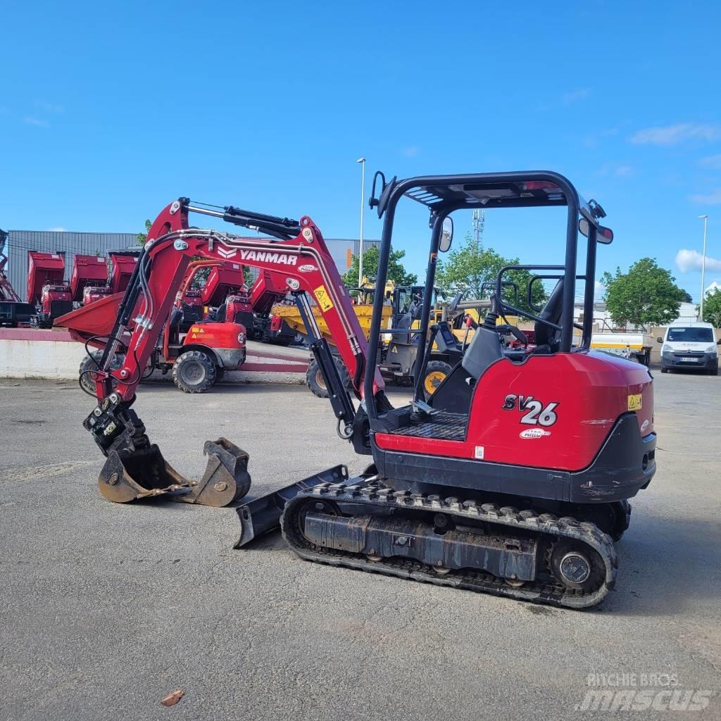 Yanmar SV26 Ess+ Mini bageri <7t