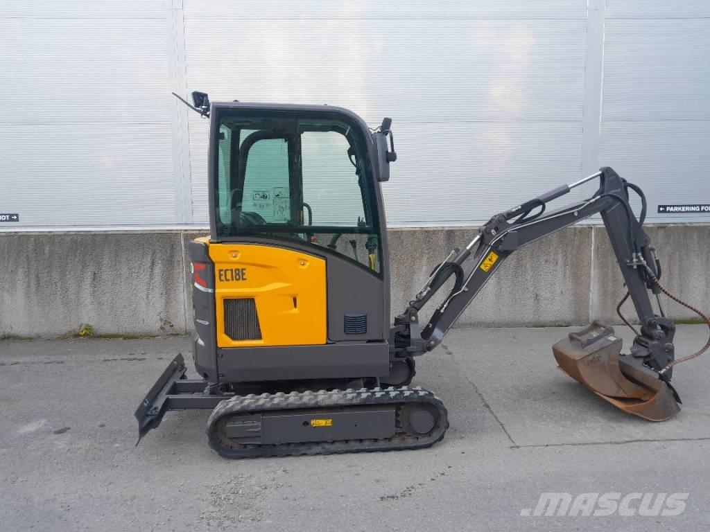Volvo EC18E Mini bageri <7t