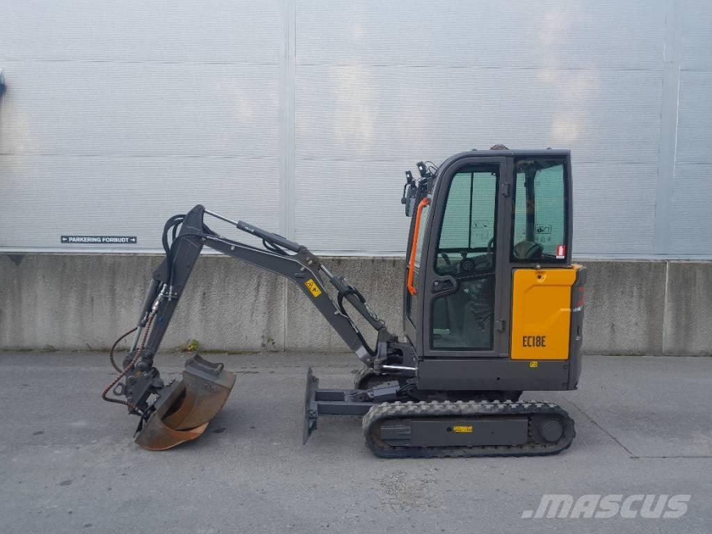 Volvo EC18E Mini bageri <7t