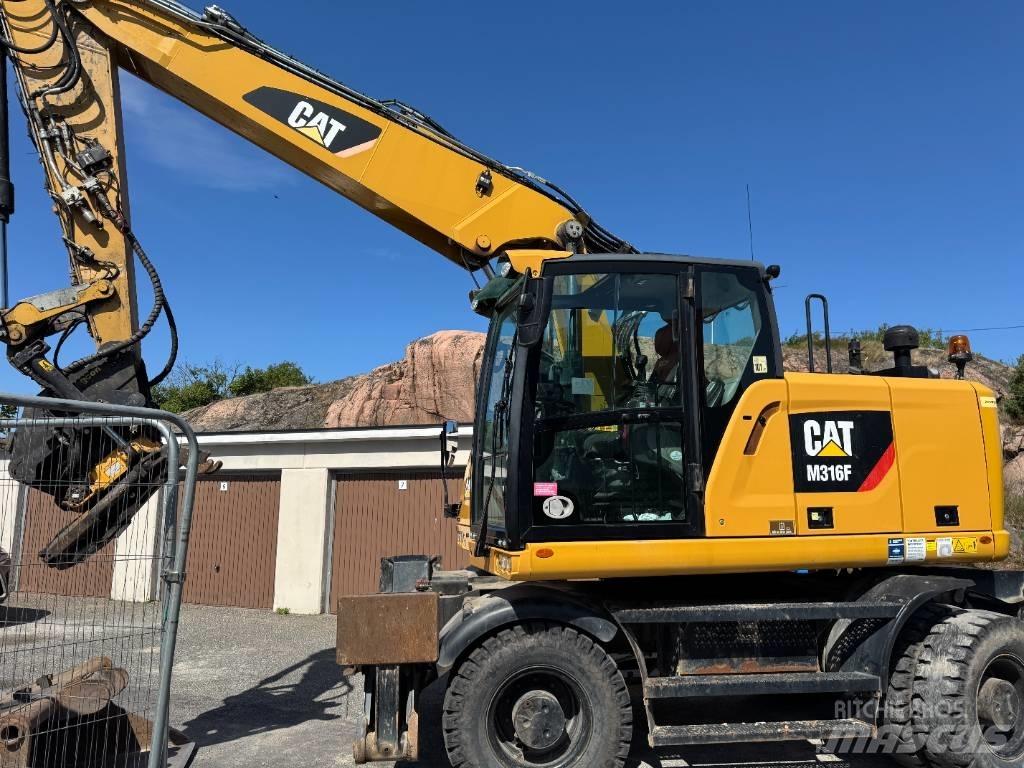 CAT M316F Bageri na kotačima