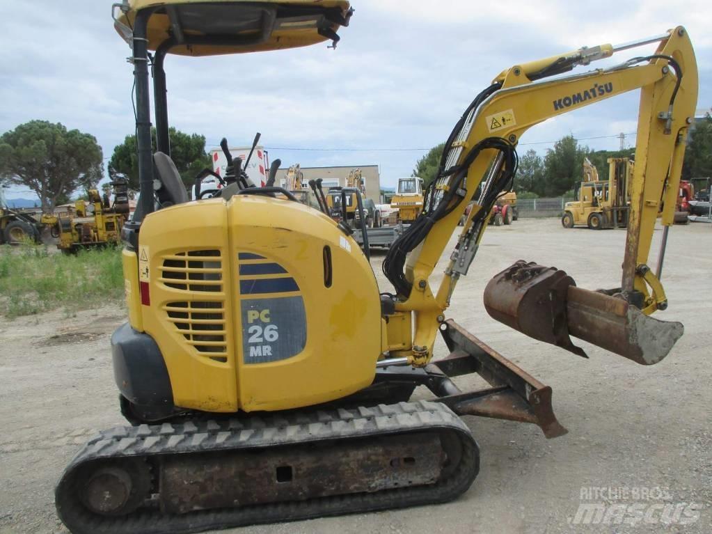 Komatsu PC 26 MR-3 Mini bageri <7t
