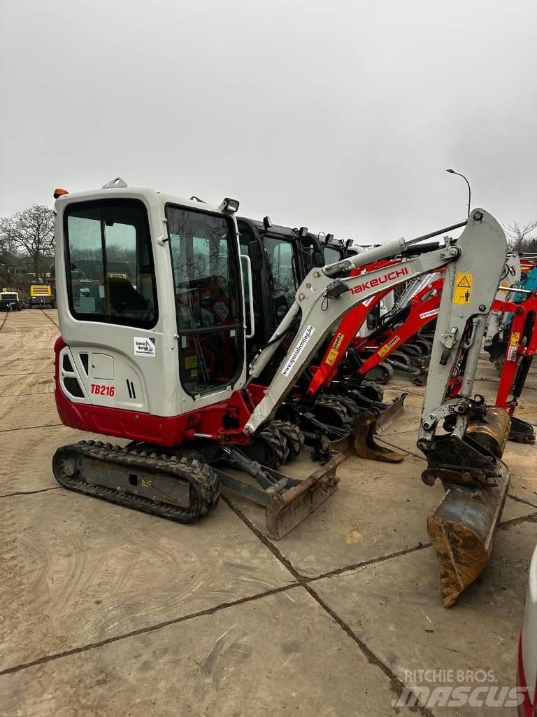Takeuchi TB 216 Mini bageri <7t