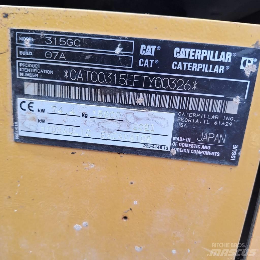 CAT 315 Bageri gusjeničari