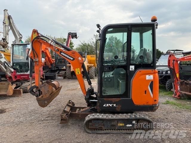 Doosan DX 19 Mini bageri <7t