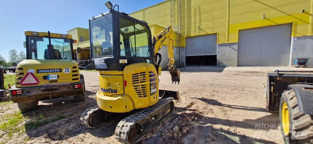 Komatsu PC 26 MR Mini bageri <7t