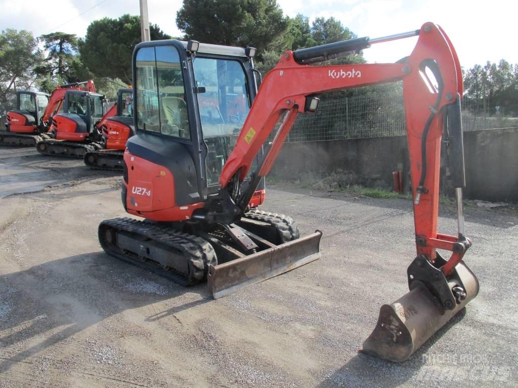 Kubota U 27-4 Mini bageri <7t