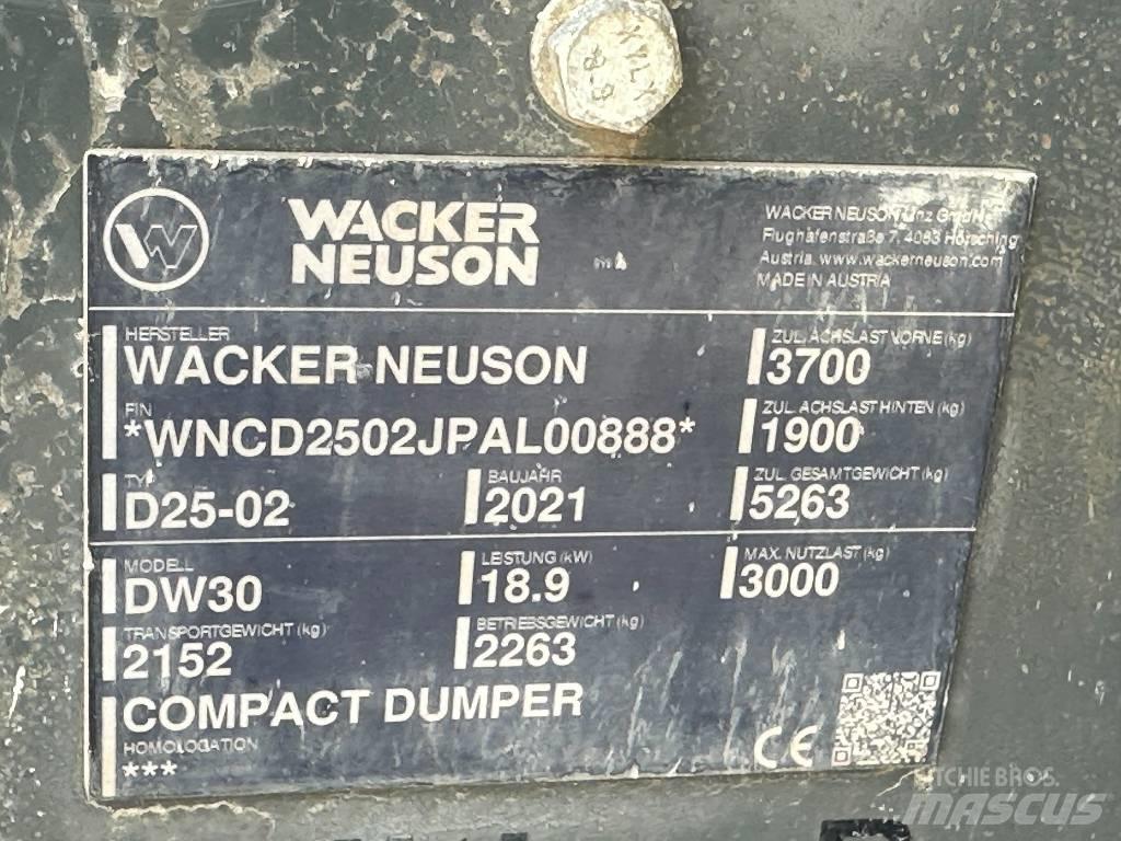 Wacker Neuson DW 30 Demperi za gradilišta