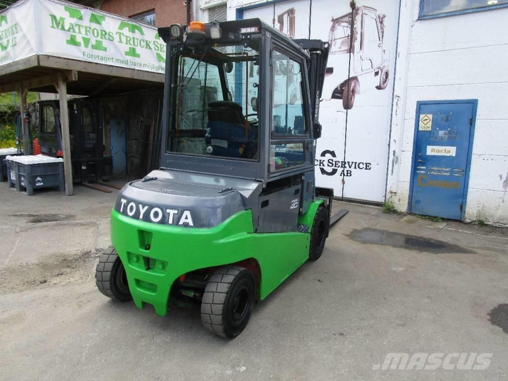 Toyota Elmotvikt Električni viličari