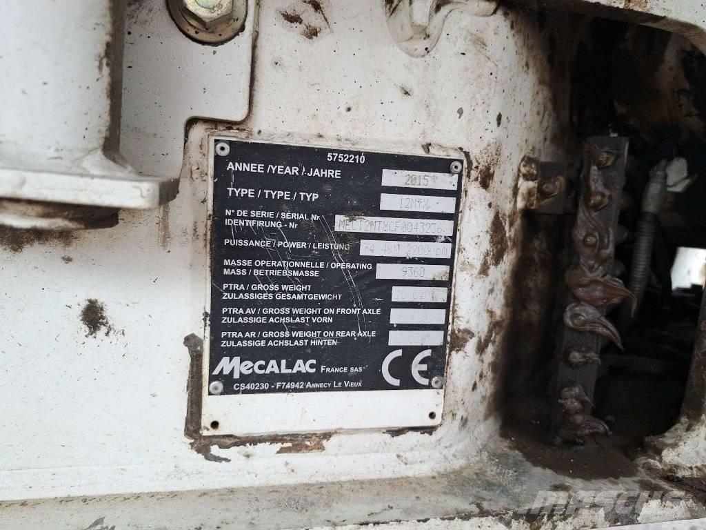 Mecalac 12 MTX Bageri na kotačima