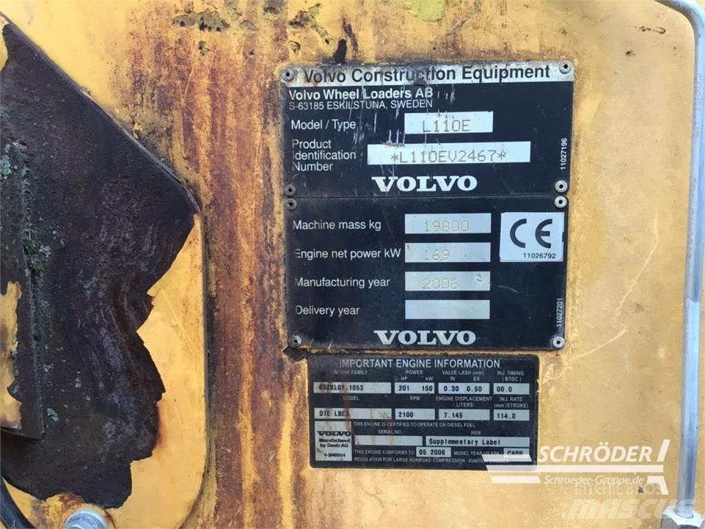 Volvo L 110 E Utovarivači na kotačima