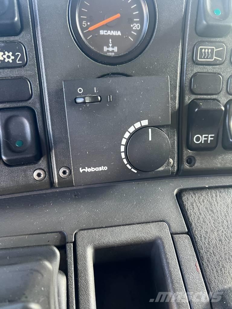 Scania 124 G 420 Strojevi za zabijanje stupova