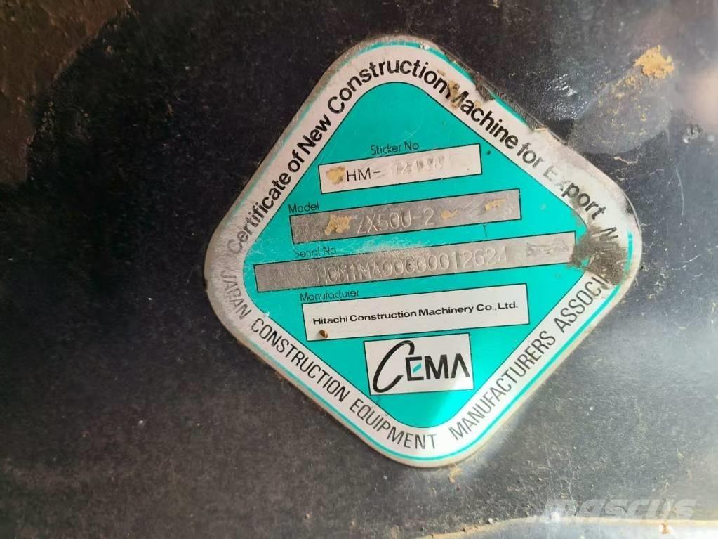 Hitachi ZX 50 U Mini bageri <7t