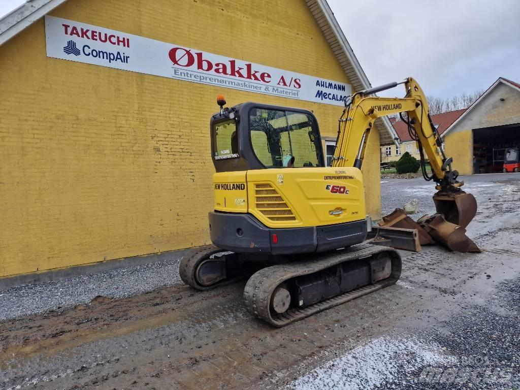 New Holland E60C Mini bageri <7t