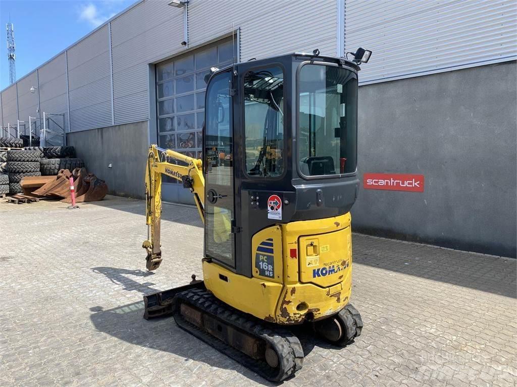Komatsu PC16R-3HS Bageri na kotačima