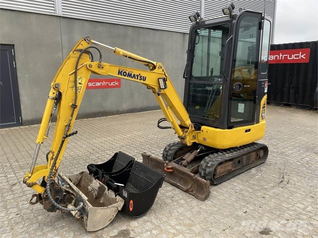 Komatsu PC16R-3HS Bageri na kotačima