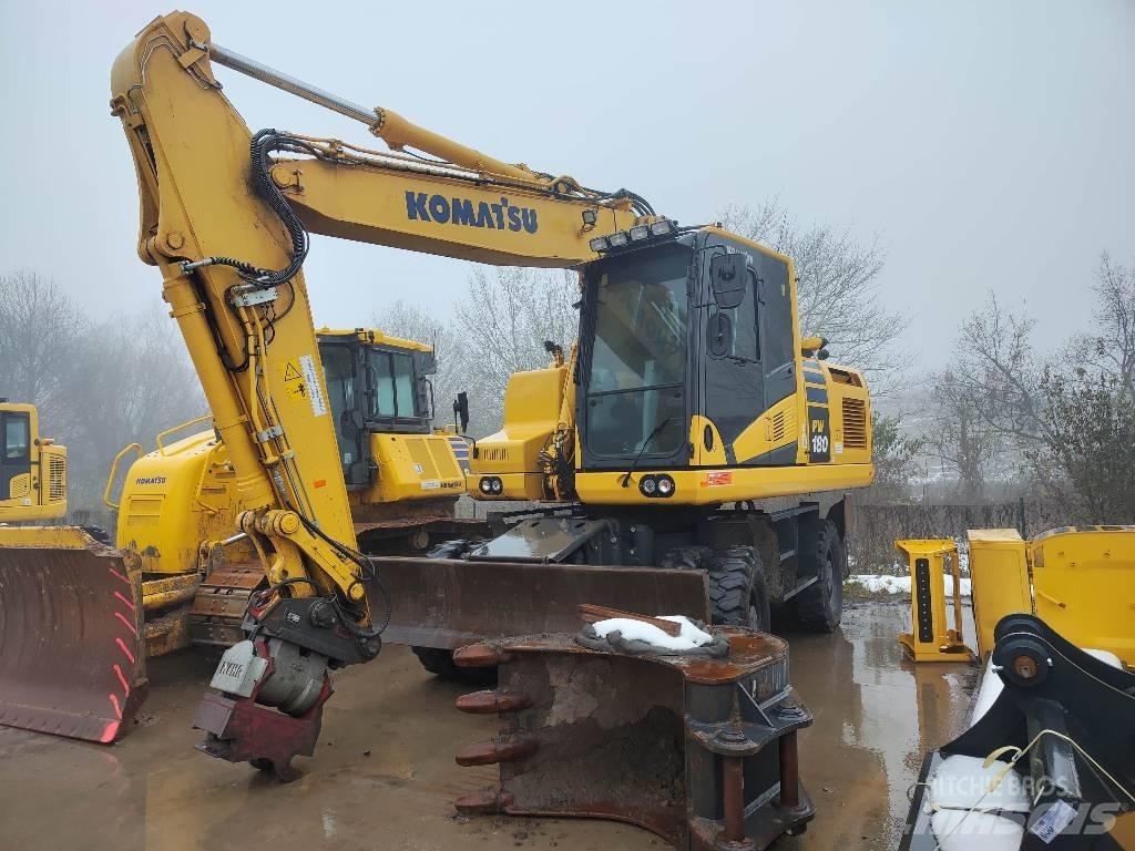Komatsu PW180-11 Bageri na kotačima